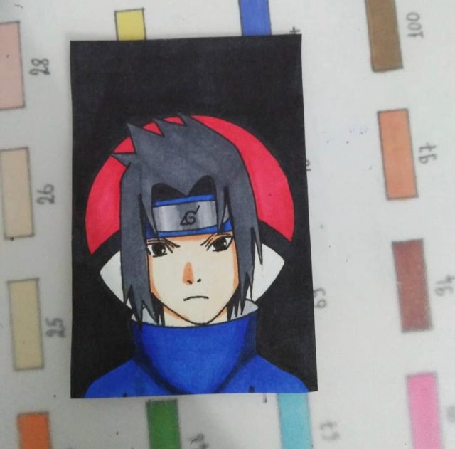 Como Desenhar O Sasuke Uchiha De Naruto (Passo A Passo Fácil)